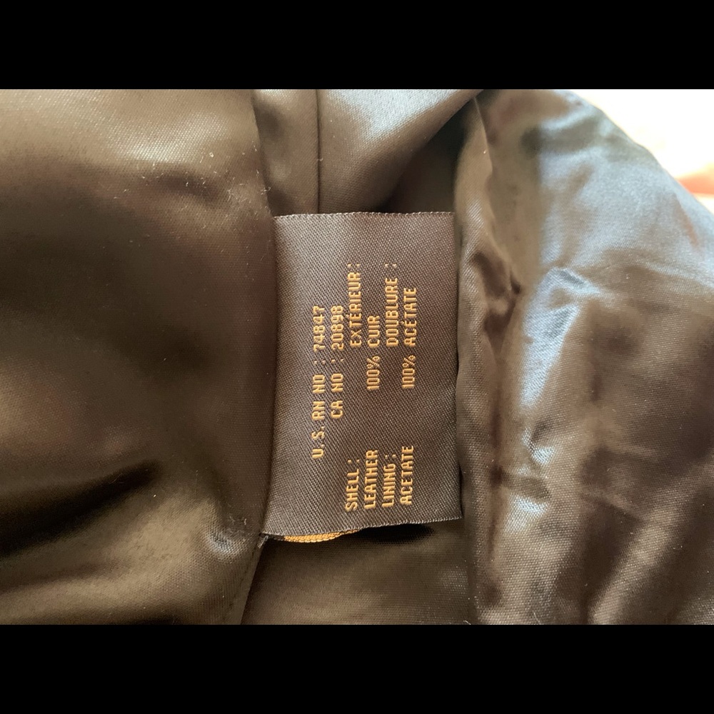 Marc New York Leather Jacket - Picture 5 of 6